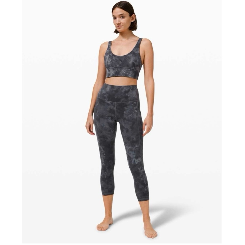 Lululemon Women’s Align High Rise with Pockets Diamond Dye Pitch Grey Graphite